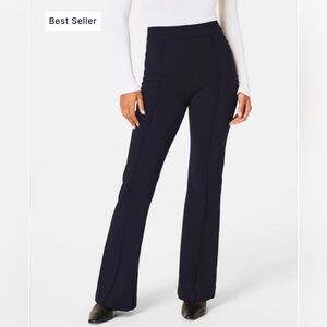 NWT Spanx High Rise Flare Navy Pants